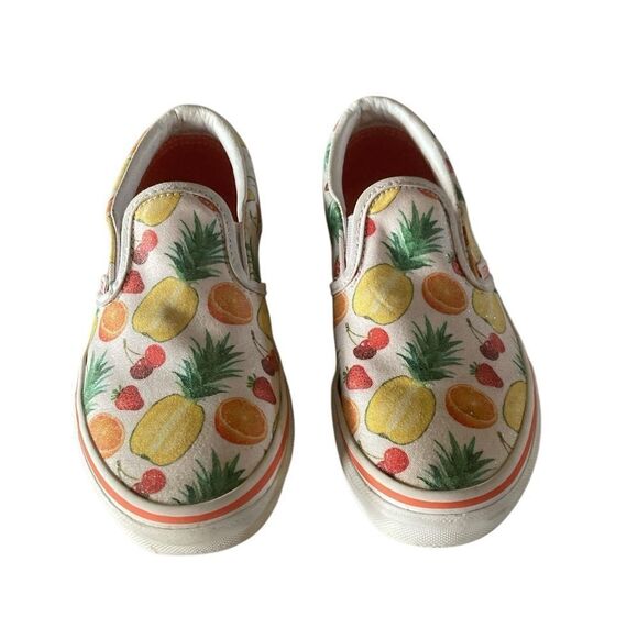 Vans Shoes Youth Size 3 Old Skool Slip On  Fruit Design - Picture 5 of 11